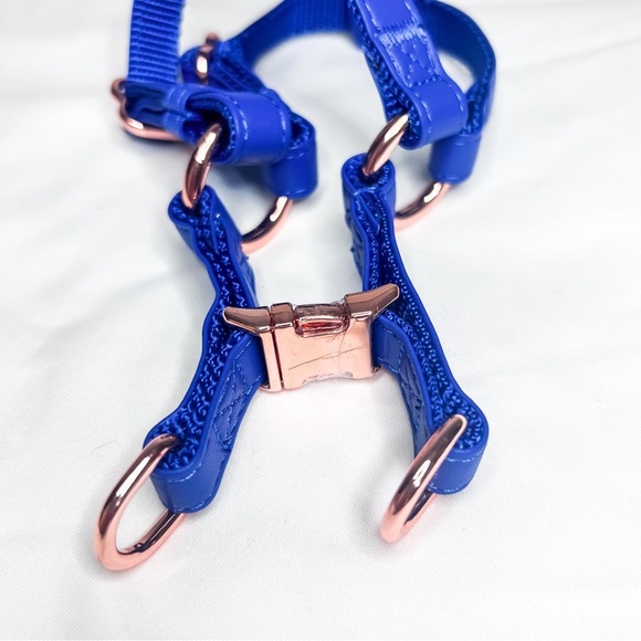 Soft Leather No Pull Dog Harness, Size XS - Picture 2 of 10